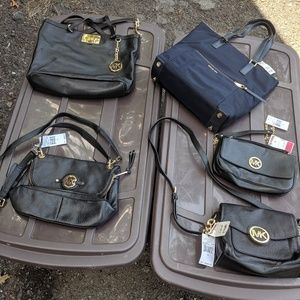 5 Michael Kors bags